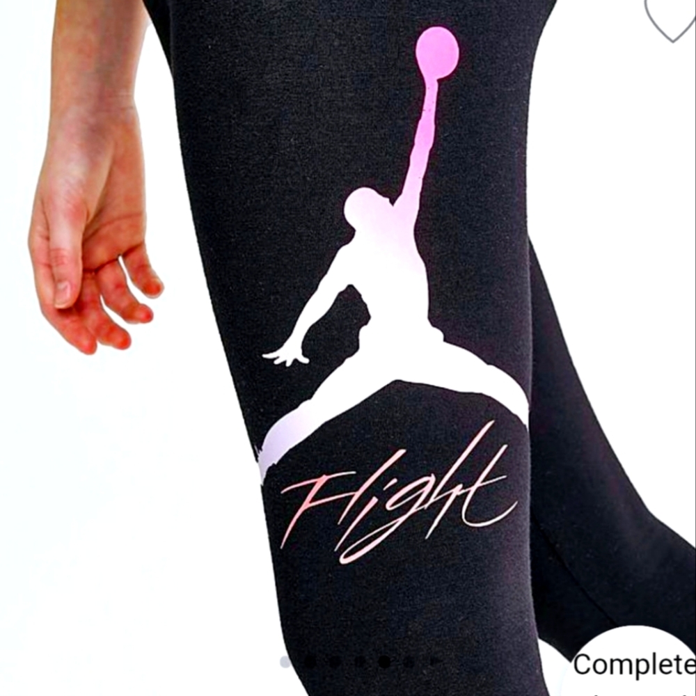***NWT MULTIPLE SIZES GIRLS JORDAN HIGH WAIST LEGGINGS***